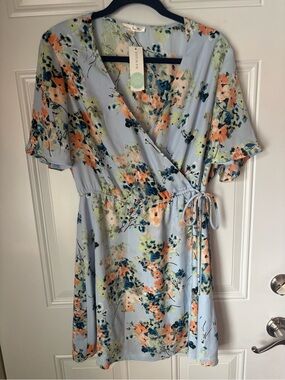 nine britton skylee brushed knit dress nine britton | Dresses | Nine Britton Skylee Brushed Knit Dress Xxl Black  Floral 34 Sleeve New